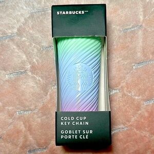 Starbucks Gradient Cold Cup Key Chain Spring 2025